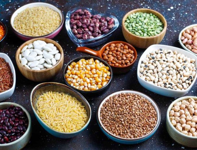 Grains on the Table